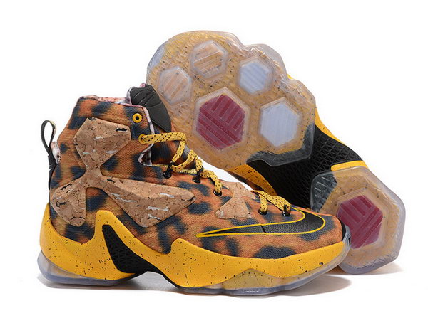 Mens Nike Lebron 13 Basketball Shoes Leopard Online